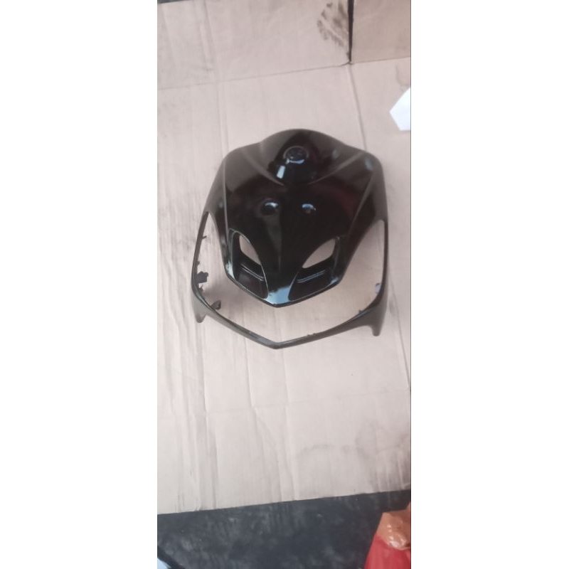 cover tameng saja mio smile warna hitam seken original