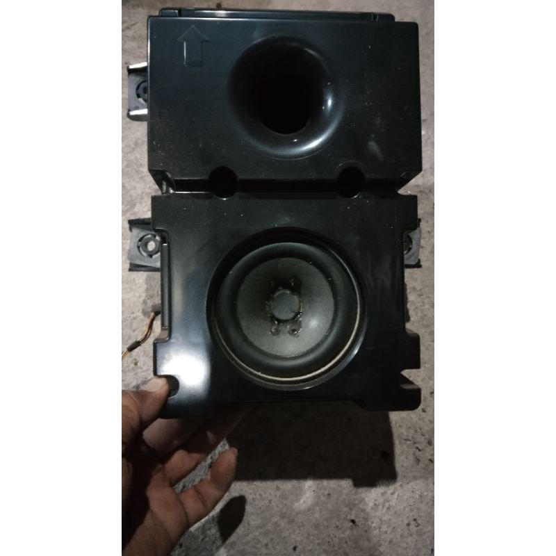 SPEAKER 4INC DOBLE KOIL SPEKER TV PLD24D122 24V123 SPEAKER COPOTAN TV LED POLYTRON 24D123 24V123