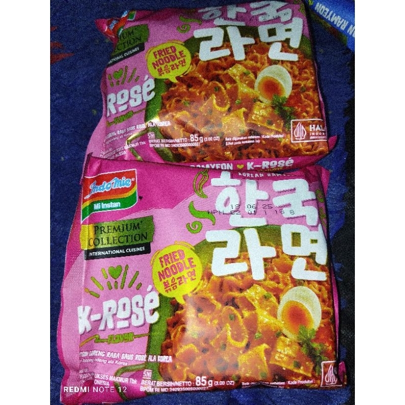 

INDOMIE KOREAN : SPICY RAMYEON 82 gr, K-ROSE 85 GR, FIERY CHIKIN 94 GR