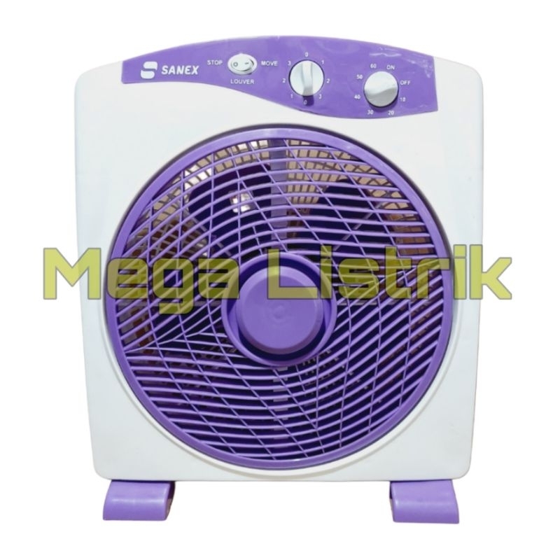 Box fan Sanex 12in kipas kotak kipas angin sanex kotak