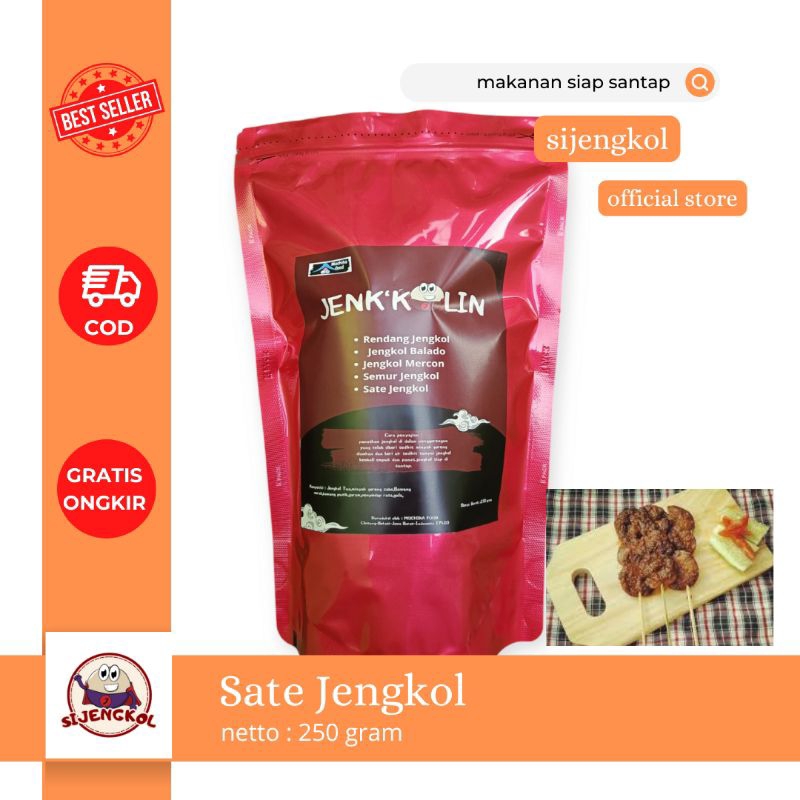 

SATE JENGKOL FROZEN MAKANAN SIAP SANTAP 250 GRAM