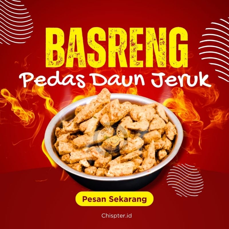 

Camilan Basreng Stik Pedas / Baso Goreng