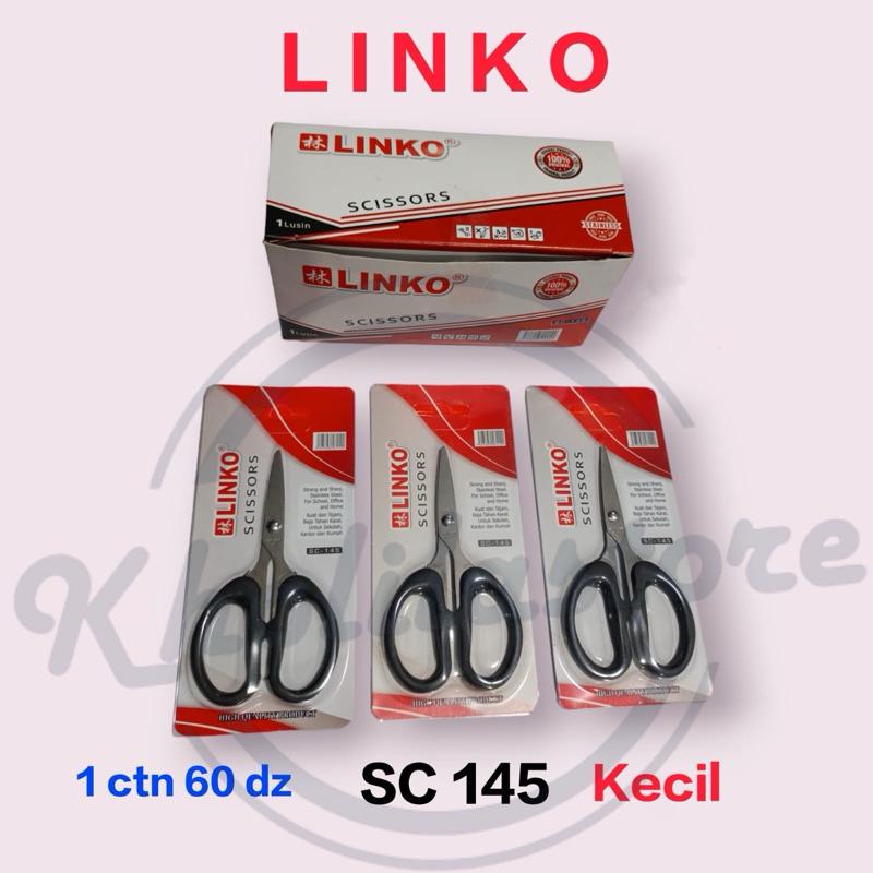 

(12 pcs) Gunting Kecil Box Linko SC-145