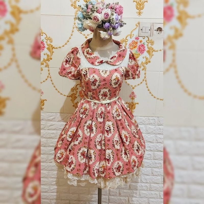 Liz Lisa Floral Pink Dress