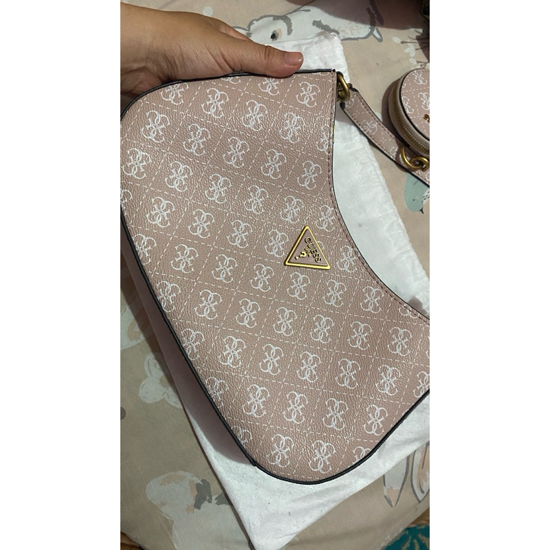 Guess bag original pink signature