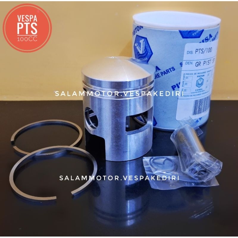 Piston vespa PTS 100 cc seher vespa klasik 100 PTS vemsa
