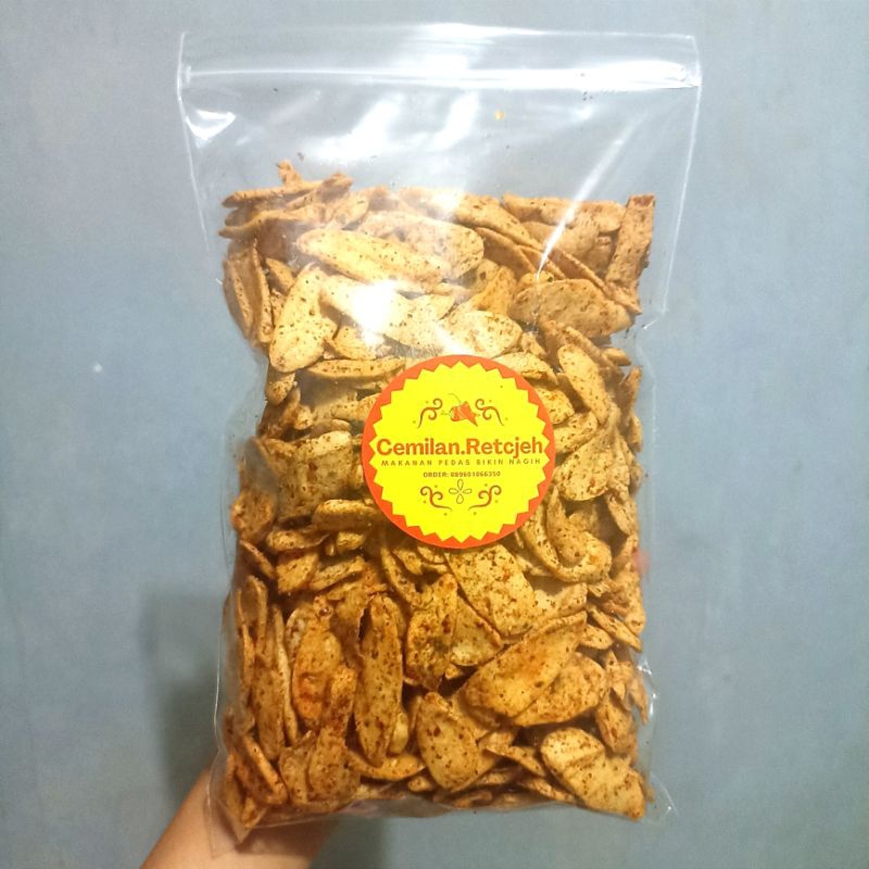 

Keripik Otak-otak ikan 500gr
