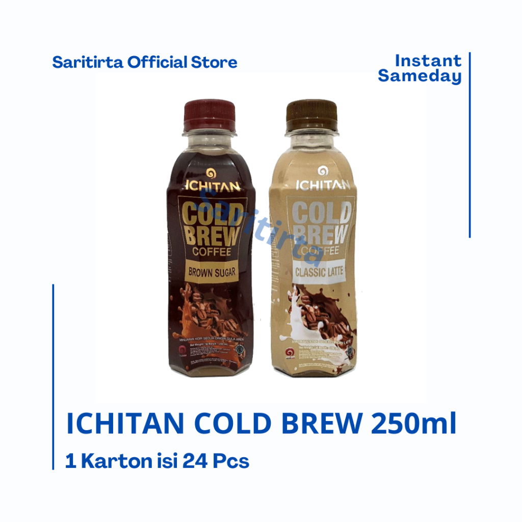 

Ichitan Cold Brew 250ml Brown Sugar / Classic Latte 250ml