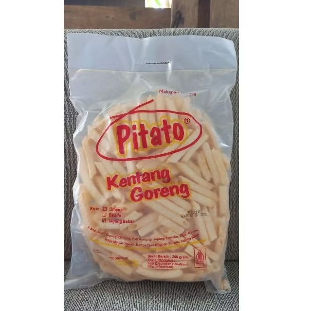 

pitato kentang goreng rasa jagung bakar