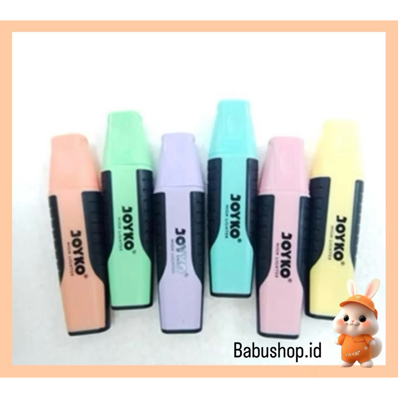 

BBS Highlighter Joyko Warna Pastel Harga (1Pcs )