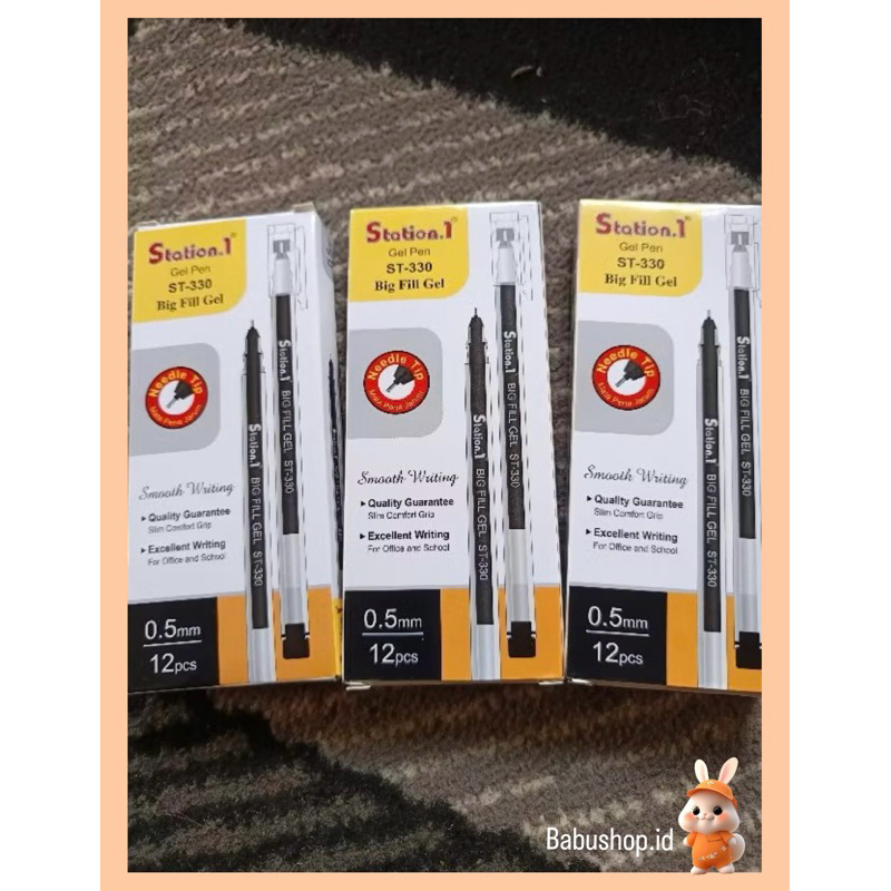 

BBS Pulpen Gel murah - Station isi ( 1 lusin/12 pcs )
