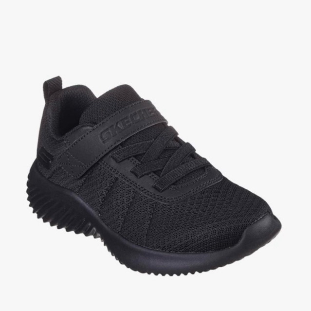 Sepatu Anak Cowok Laki Skechers Bounder Shoes Black