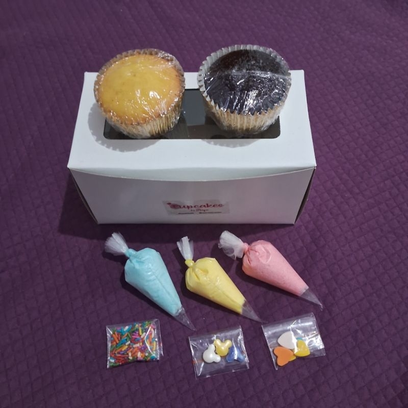 

DIY Cupcakes Reguler - isi 2 Cupcakes