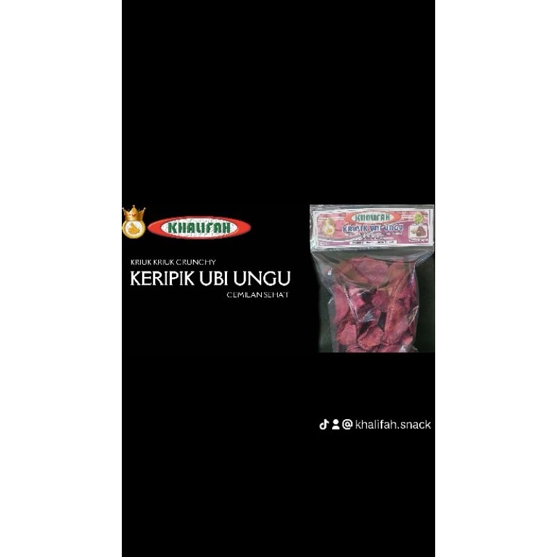 

KERIPIK UBI UNGU KRIUK KRIUK CRUNCHY