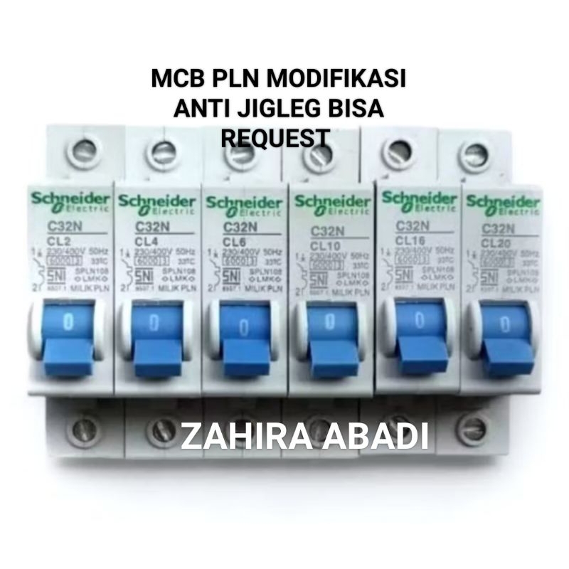 MCB PLN MODIFIKASI ANTI JIGLEG REQUEST