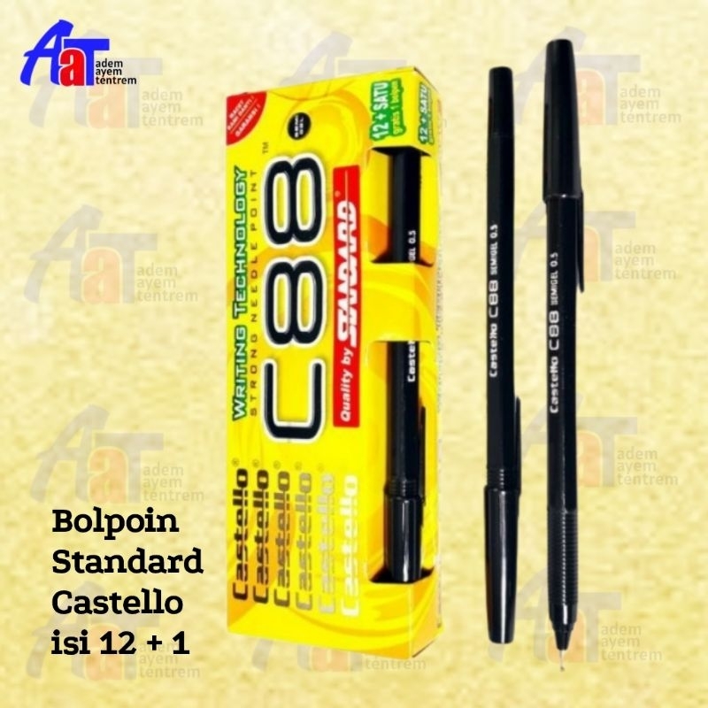 

Pulpen Standard Castello C 88 12 pcs + 1