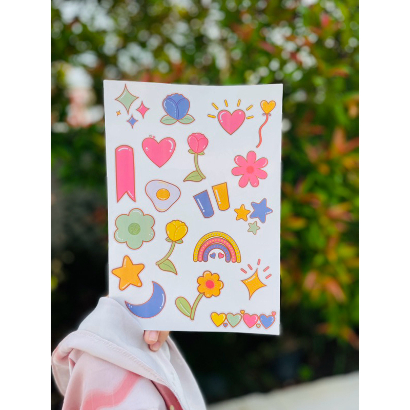 

rainbowwhimsy stikerset