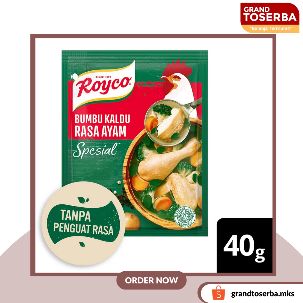 

Royco Bumbu Kaldu Ayam Spesial 40G