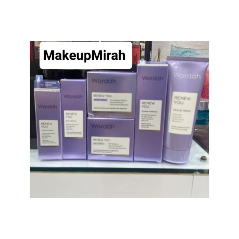 Wardah Paket Renew You Anti Aging Series - Paket Lengkap