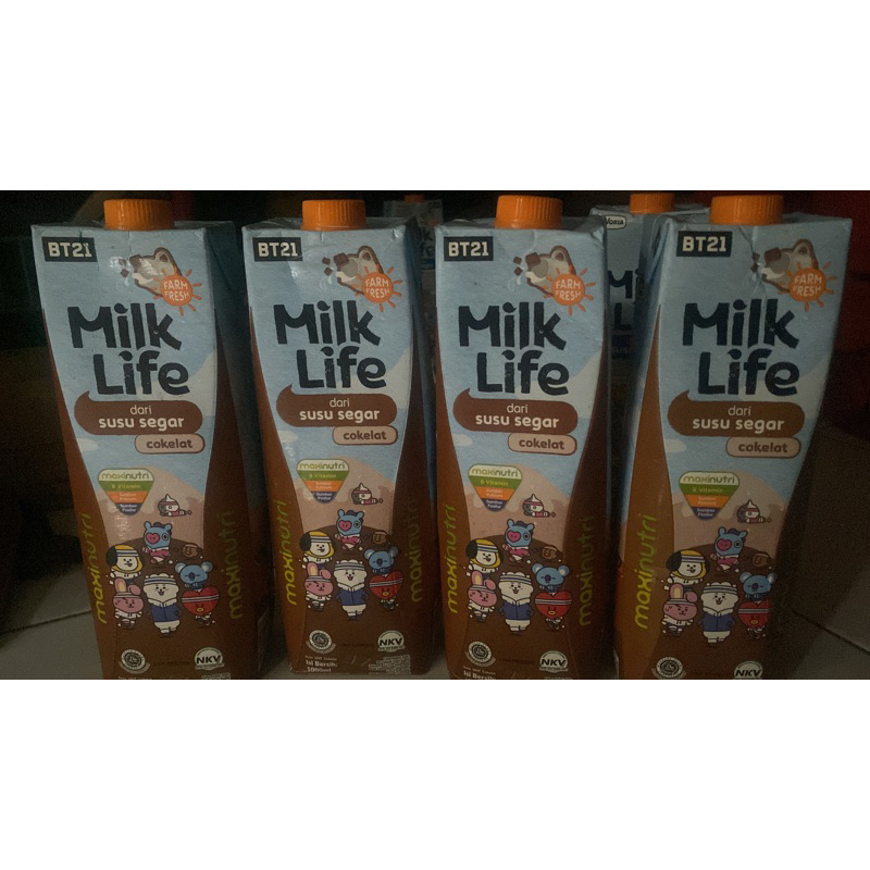 

susu uht milk life 1000ml