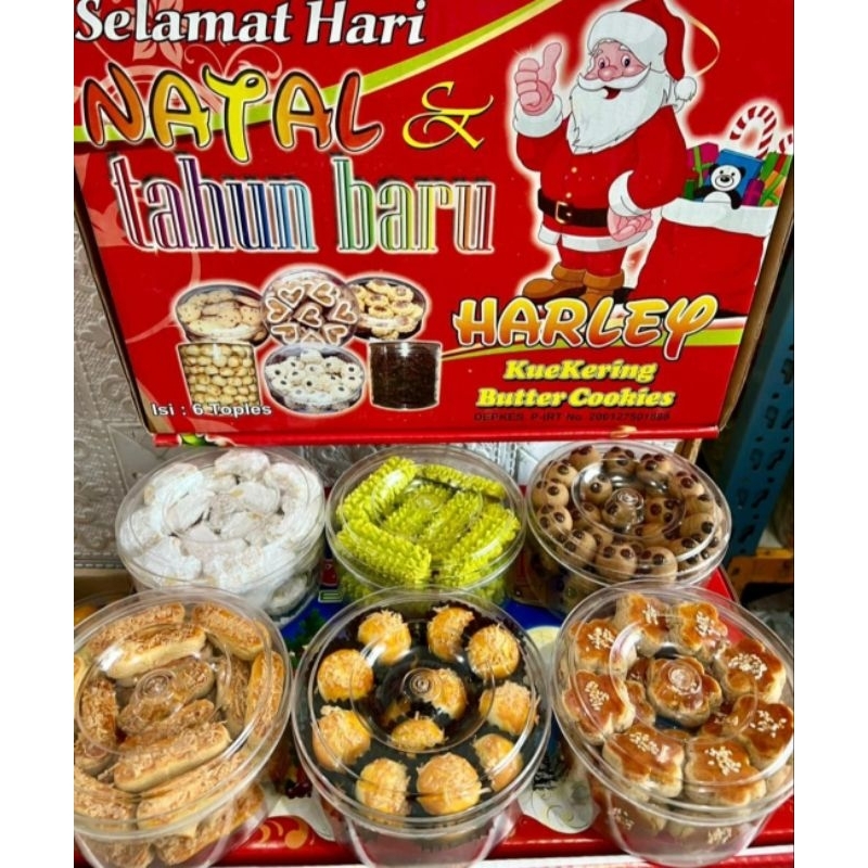 

Paket 6 Toples Aneka Kue Premium Edisi Natal Christmas Edition