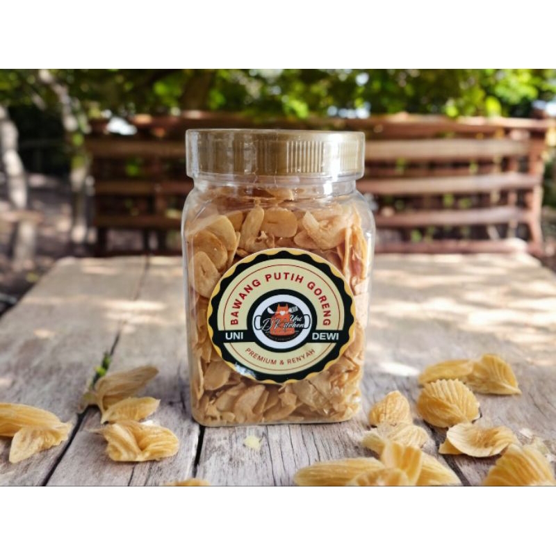 

Bawang Putih Goreng Uni Dewi, Renyah, Harum & Tanpa Campuran