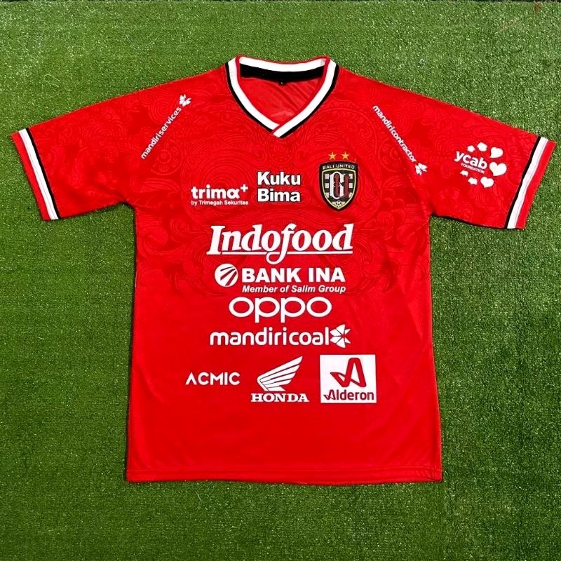 Jersey Bali United Home merah 2024 lokal