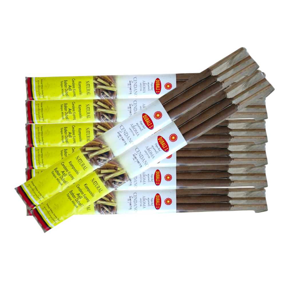 Dupa Wangi Herbal Dubali Aroma Cendana 5 jam Hio Wangi isi 3 Batang