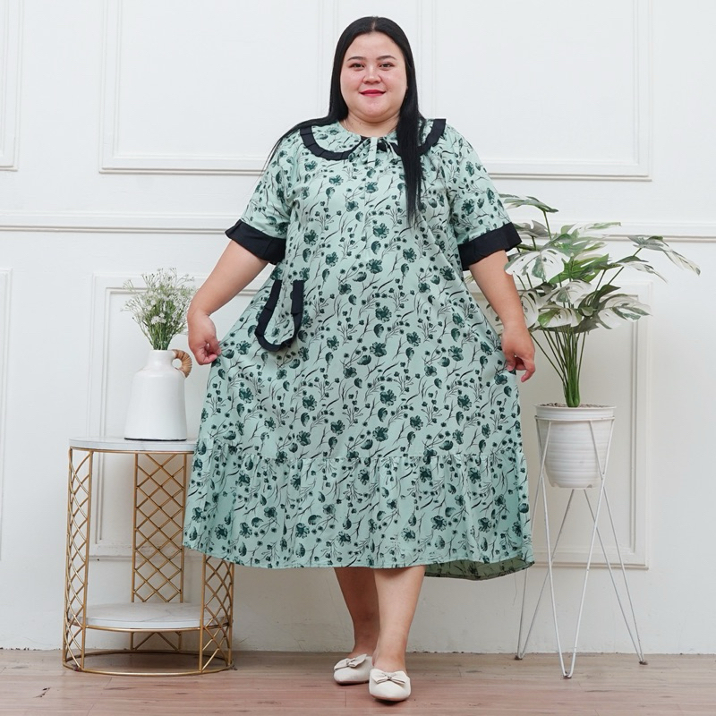 DASTER WANITA TERBARU BEST SELLER DASTER SAKU BAHAN RAYON PREMIUM DASTER JUMBO LD 130 MUAT BB 100 KI