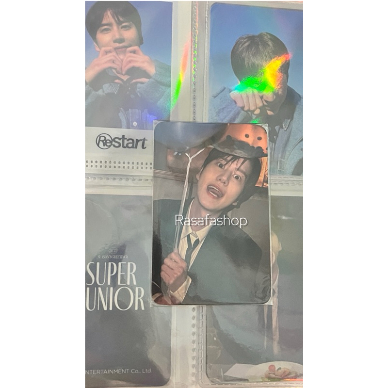 Photocard POB KTown Album Restart - Kyuhyun Super Junior