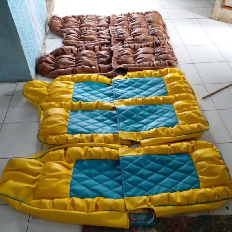 sarung jok mobil canter motif sova