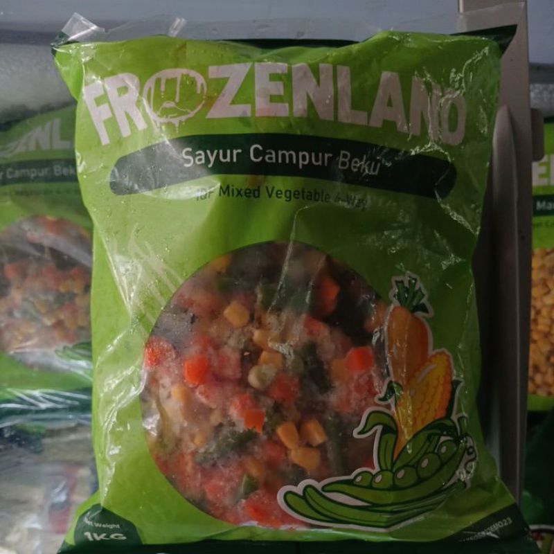 

FROZENLAND SAYUR CAMPUR BEKU 1 KG