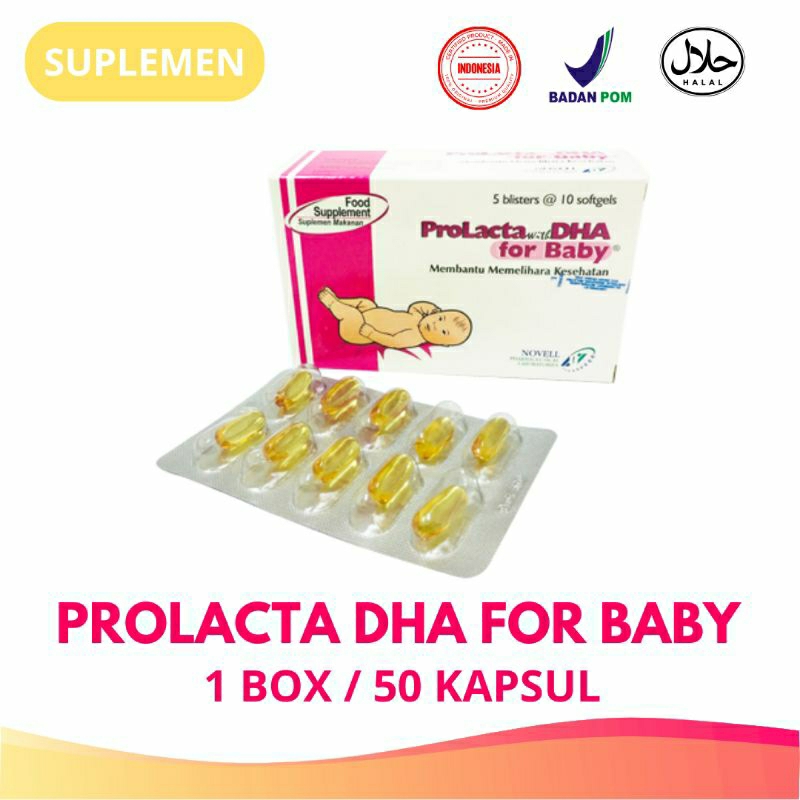 Prolacta with DHA For Baby Suplemen untuk bayi DHA EPA dan ARA