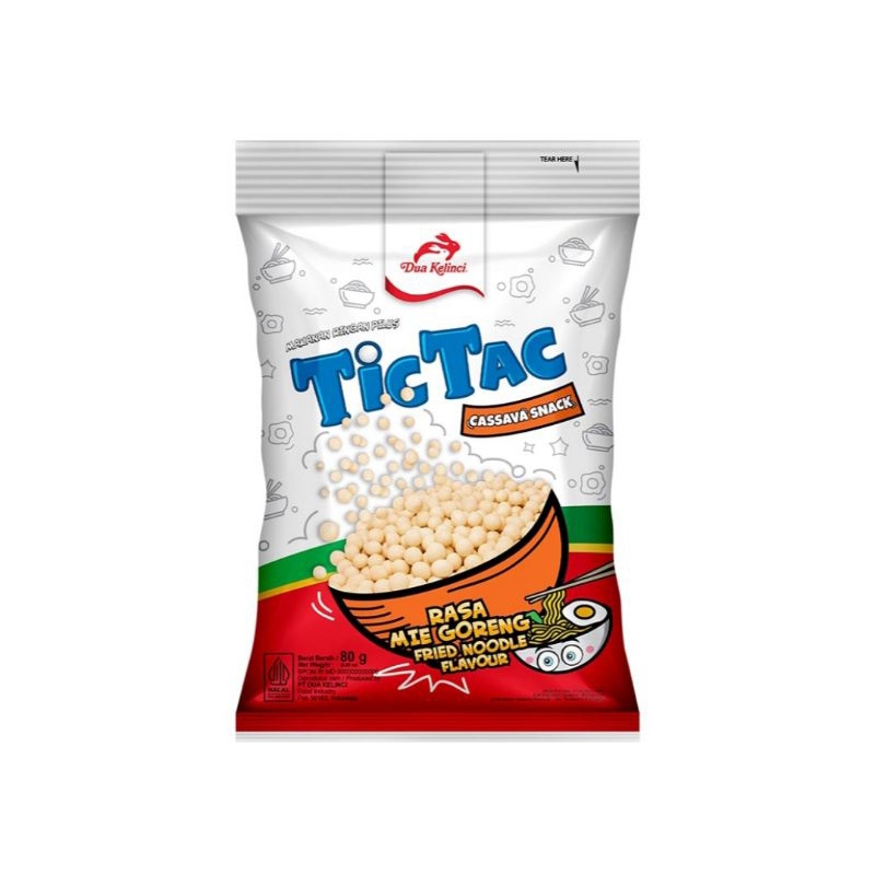 

Dua Kelinci Tic Tac Kacang Pilus Mie Goreng 80 g