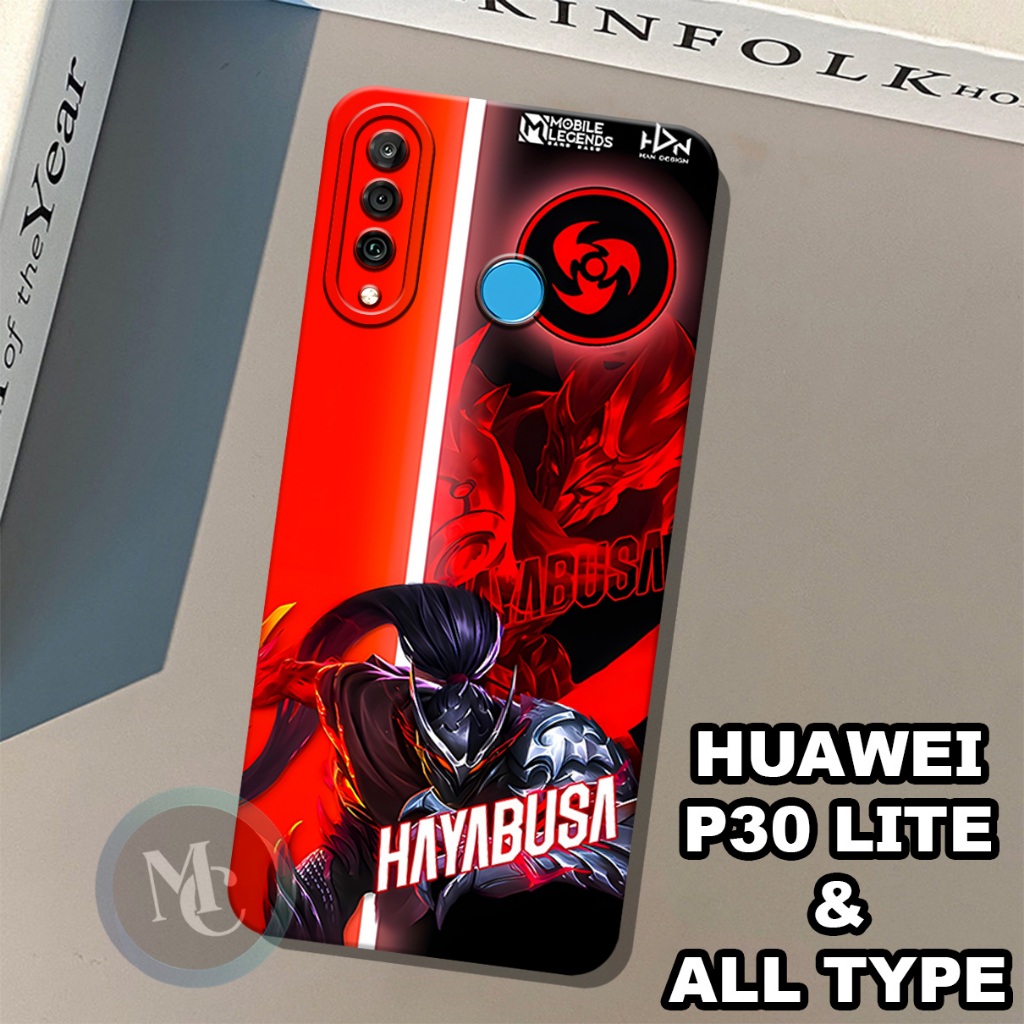 CC31/Softcase karet lentur untuk huawei p30 lite/Motif karakter mobile legend/case huawei p30 lite /