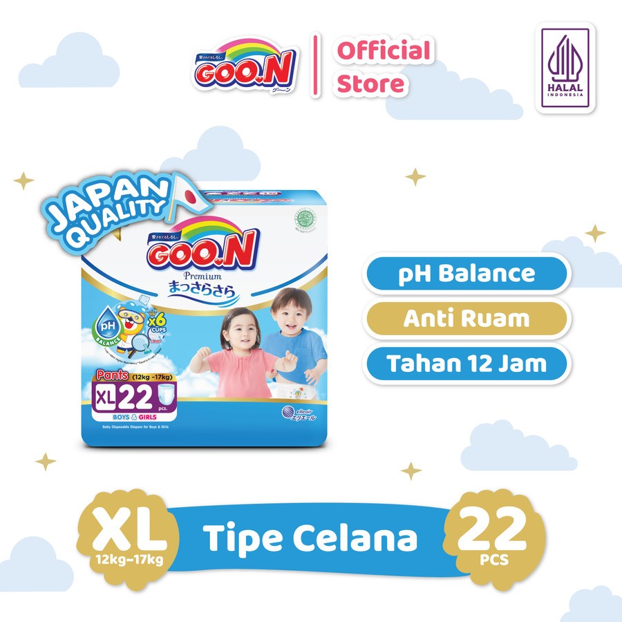 Pampers premium goon massara sara XL22