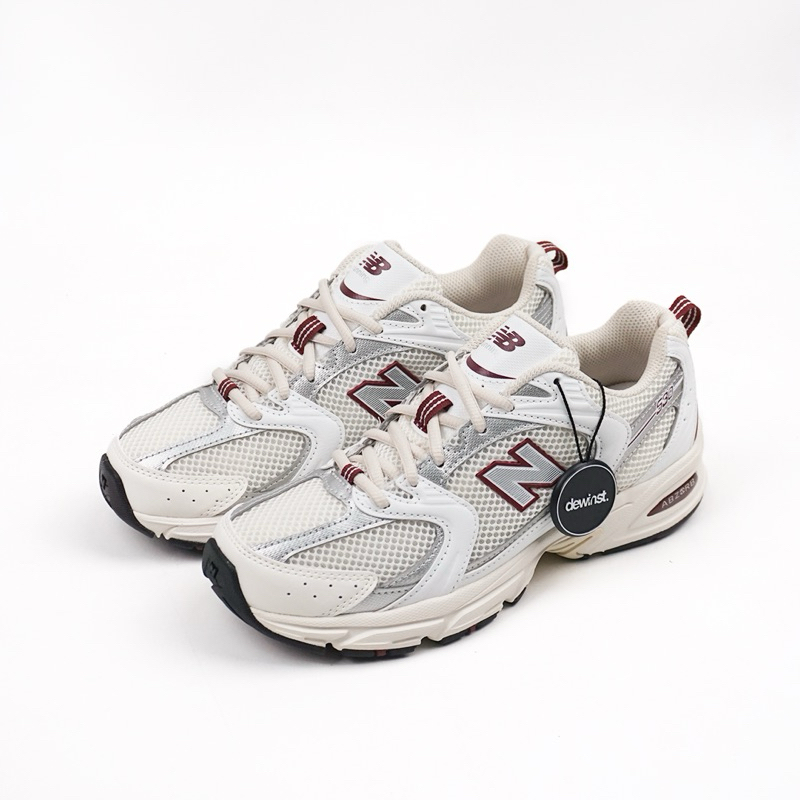 New Balance 530 Sea Salt Mercury Red