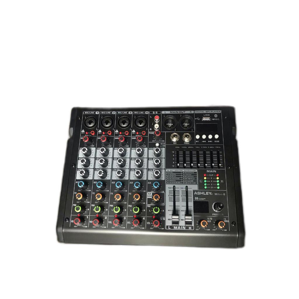 Mixer Audio Ashley 6 Channel Ashley Milan 6 Original