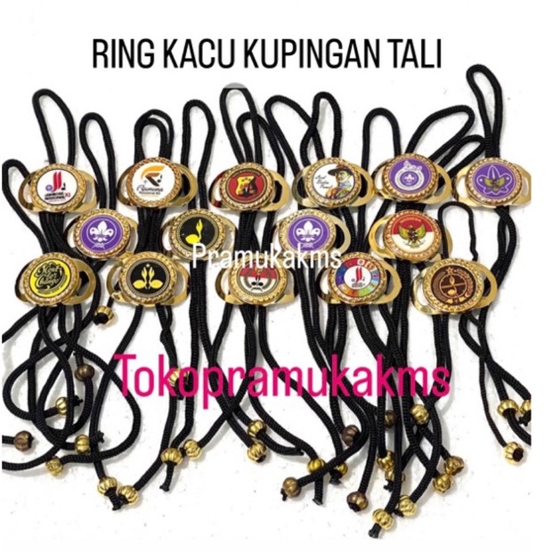 Banyak dicari Ring Pramuka Tali Kupingan Kolong Kacu Jepit Hasduk Fiberglass Tunas kelapa wosm tunas