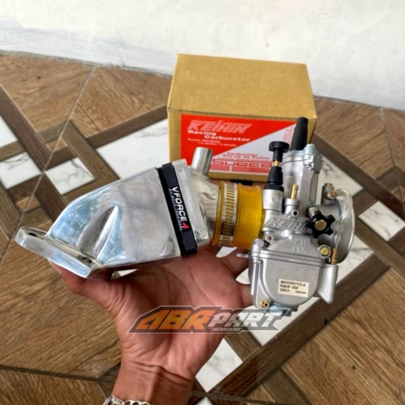Intake Manifold Intake Kodok FizR fiz Alfa Sigma Set Membran Vforce RXZ bahan ngorok