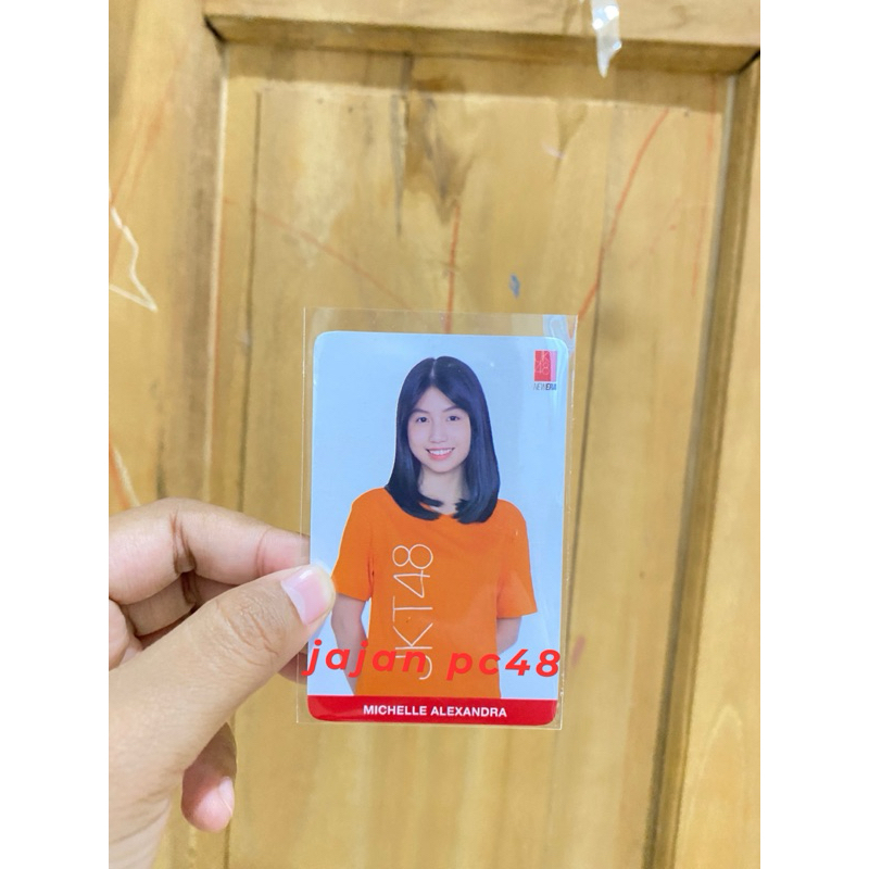 Photocard pc michie jkt48 nice to see you(ntsy) official