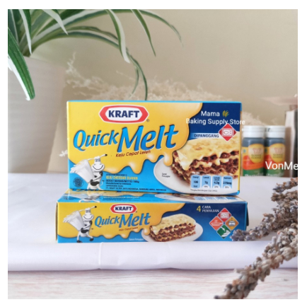 

Keju Kraft Quick Melt Cheese 165 gr