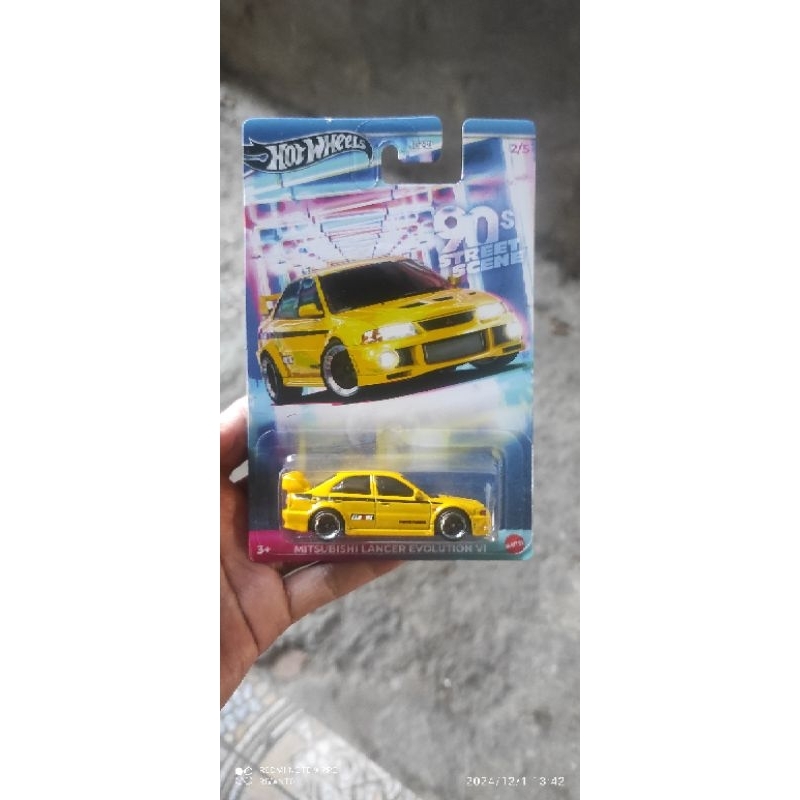 hotwheels 90s street scene lancer evolution