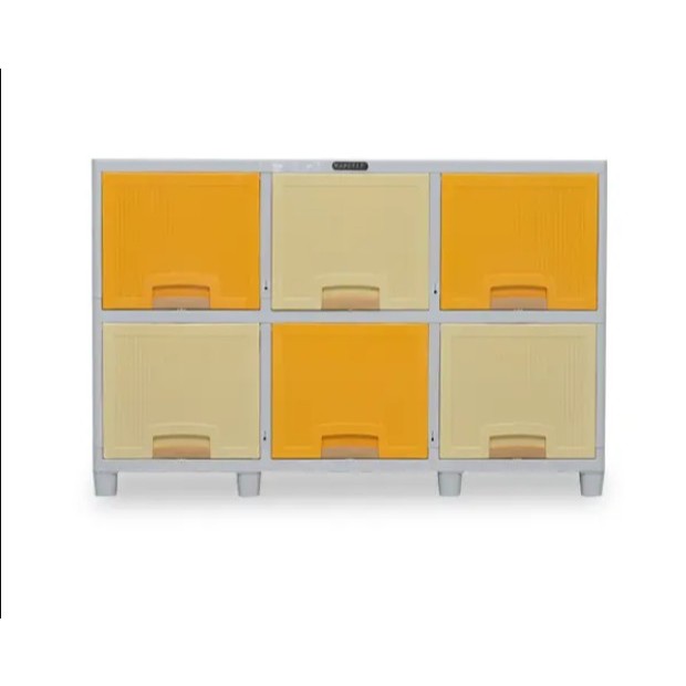 Napolly locker box loker plastik / tempat sepatu / tempat pakaian / tempat penyimpanan serbaguna kok