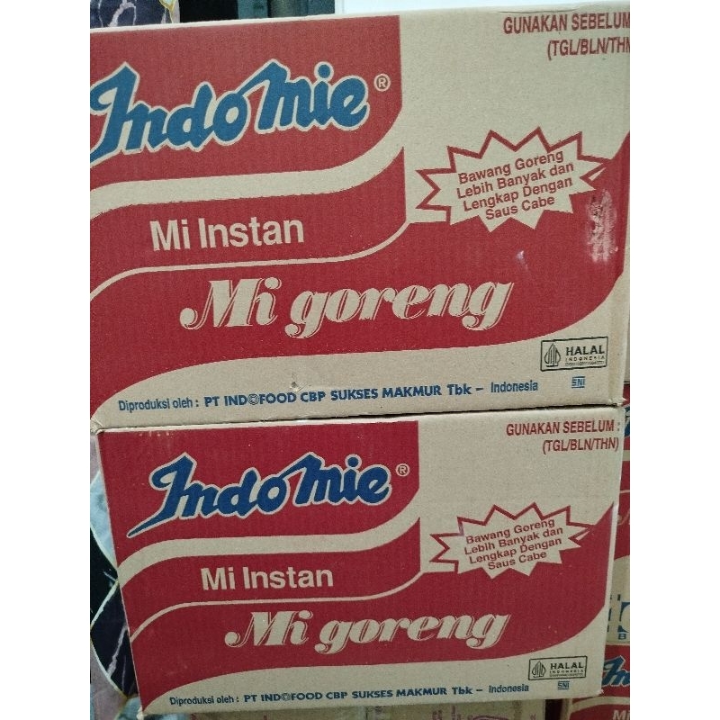 

Indomie goreng 1dus