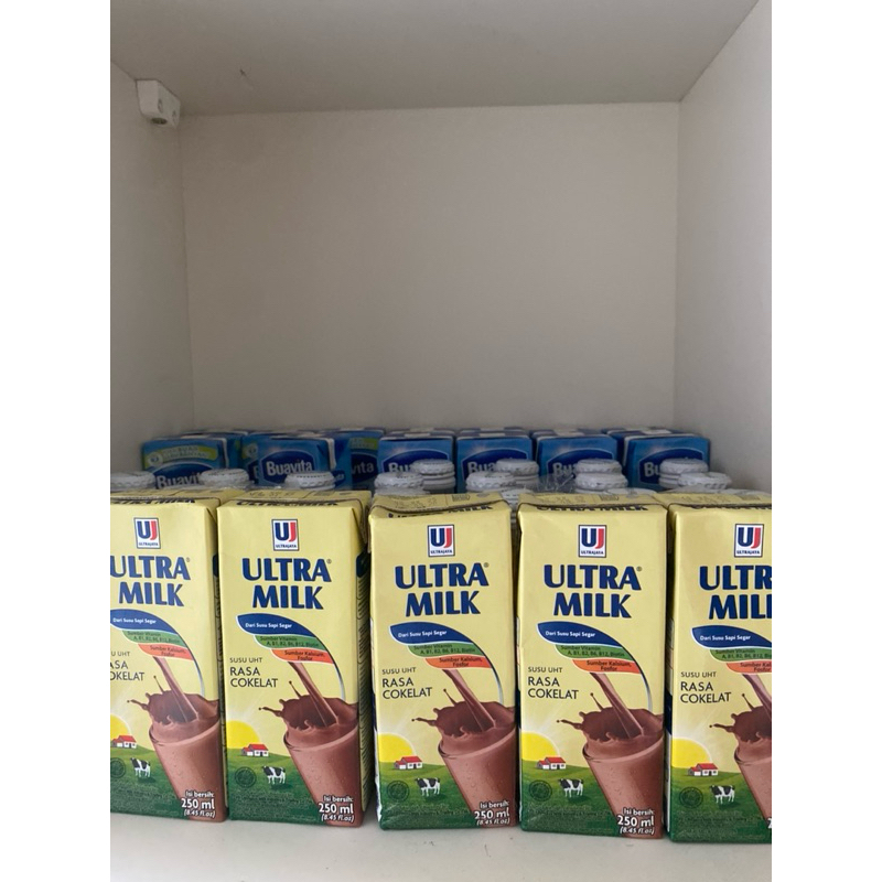 

TERMURAH ! Susu UHT Ultramilk Coklat 250ml