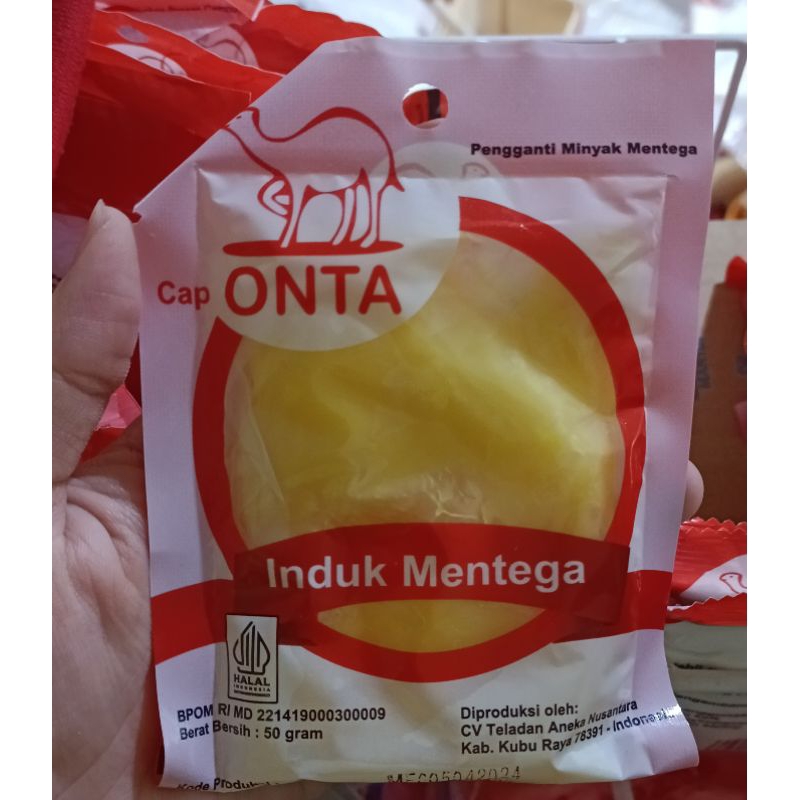 

Onta induk mentega 50gr