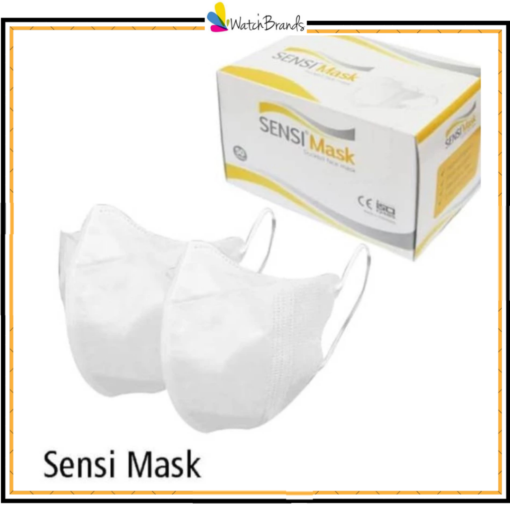 WBS MASKER ECER SATUAN SENSI SURGICAL DUCKBILL ORIGINAL 3 PLY KEMENKES N95 MK005
