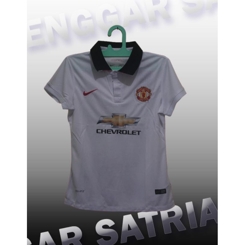 Jersey Retro Rare Manchester United away 2014 Ladies (69)