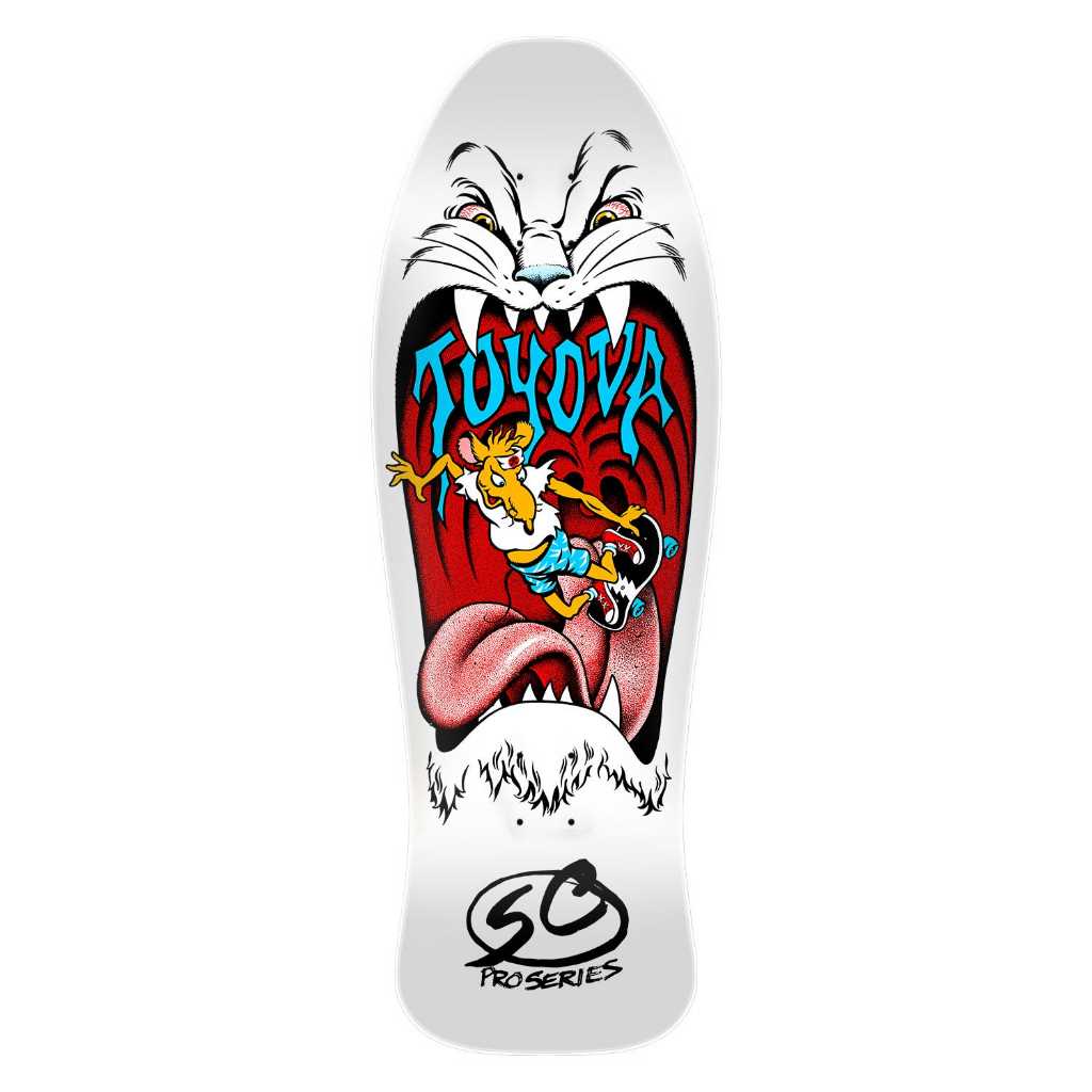 SANTA CRUZ TOYODA REISSUE SKATE DECK 10.35"
